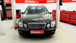 Mercedes E klasse Hvordan bytte luftfjæring belger bak  2003 til 2009 mod W211 [upl. by Noimad174]