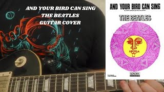 And Your Bird Can Sing  Guitar Cover  The Beatles  Boss Harmonist Pedal [upl. by Ok]