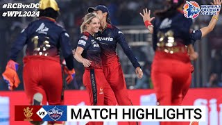 RCB vs DC Final Match WPL 2024 Highlights  WPL Highlights 2024  DC vs RCB Highlights Today [upl. by Hathaway49]