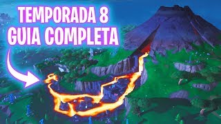 TEMPORADA 8 TODOS LOS SECRETOS Fortnite Battle Royale  Luzu [upl. by Melodie]