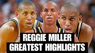 Unforgettable Moments Reggie Miller Greatest Career Highlights [upl. by Nivanod]