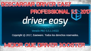 DESCARGAR Driver Easy Professional 551MEJOR QUE DRIVER BOOSTER [upl. by Uriah576]