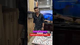 Cheapest 43inch led tv wholesale market in Delhi youtubeshorts ledtvmarketindelhi [upl. by Aiseneg]