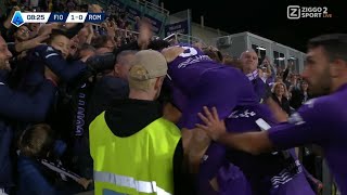 Gol di Moise Kean Fiorentina vs Roma 20 Tutti i gol e gli highlights estesi [upl. by Drabeck826]