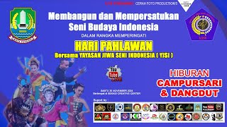 LIVE 🔴 YAYASAN JIWA SENI INDONESIA YJSI Dalam Rangka Memperingati HARI PAHLAWAN Kota BEKASI [upl. by Solegnave]