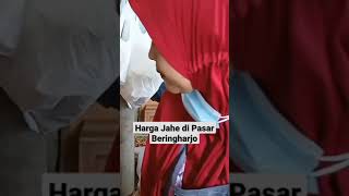 Harga Jahe di Pasar Beringharjo Jogja shorts pasarberingharjo [upl. by Ginni]