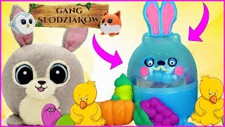 Zajączek wielkanocny z niespodziankami 🐇 Gang Słodziaków 🐰 bajka po polsku [upl. by Bohon]