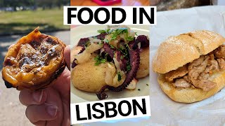 Food in Lisbon  What to eat and from Where  Must try Lisbon dishes [upl. by Paulson484]