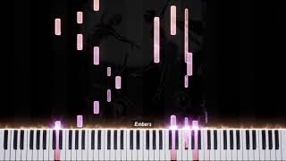 Peaches Etude  Finneas Piano Tutorial [upl. by Hadik]