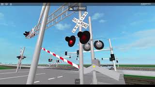 Unknown Street 1 Railroad Crossing Fort Allen ROBLOX [upl. by Cerveny]