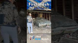 Abandoned Buick Skylark Barn Find Restored After 30 Years  First Wash amp Epic Transformation [upl. by Eibrik]