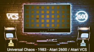 Universal Chaos  1983  Atari 2600  Atari VCS [upl. by Kress]