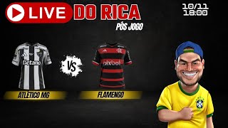 Live pós jogo  Atlético MG x Flamengo [upl. by Aristotle221]