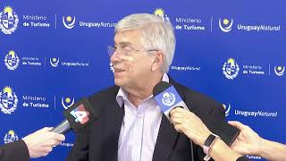 Declaraciones del ministro de Turismo Tabaré Viera [upl. by Klinges]