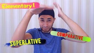 Elementary 1  Comparative and Superlative Adjectives INGLIZ TILIDA ORTTIRMA VA QIYOSIY DARAJA [upl. by Leunamnauj826]