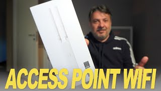 Access point WiFi Ubiquiti Unifi UAPACM Mesh PoE [upl. by Eilime]