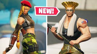 New CAMMY amp GUILE Bundle  CAMMY amp GUILE GEAR in Fortnite Gameplay amp Review [upl. by Alikahs]