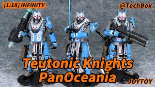 Joytoy Infinity PanOceania Teutonic Knights 118 scale action figure [upl. by Nakashima]