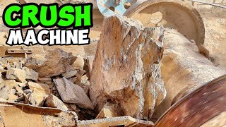 How to work crush Machine  A giant in working crush machine asmrvideo [upl. by Eitsirk]