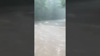 Torrential rainstorm causes major flooding on streets in Connecticut [upl. by Happy]