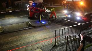 Resurfacing work local road Plymouth 04 [upl. by Byrom]