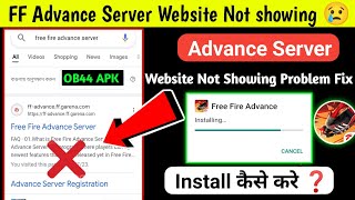 FF advance server  how to Download OB43 advanced server  free fire advance server kaise open karen [upl. by Nettirb132]