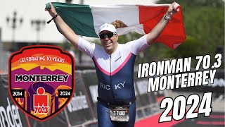 IRONMAN 703 MONTERREY 2024 [upl. by Aerdnaeel]