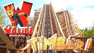 TIMBER On Ride  Walibi RhôneAlpes [upl. by Jarvis]