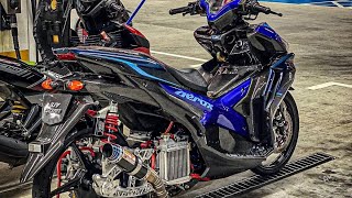 Koleksi Yamaha NVX  Modified  Spec Open🔥  Makeup Jahat [upl. by Odnarb]