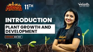 Plant Growth and Development Introduction Class 11th Botany  Ashima Maam  V Master Tamil [upl. by Talia]