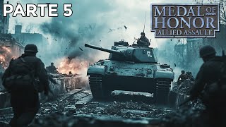 MEDAL OF HONOR ALLIED ASSAULT PC  PARTE 5  KING TIGER FULL GAME [upl. by Aliemaj671]