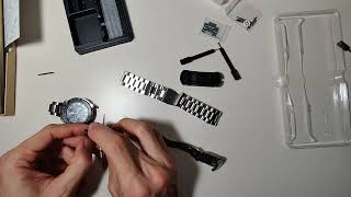 Fullmosa Quick Release Watch band Stainless Steel Watch strap 16mm 18mm 19mm 20mm 22mm or 24mm [upl. by Teresita]