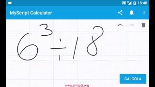 myscript calculator [upl. by Aileduab]