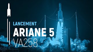 Vol VA258 – EUTELSAT KONNECT VHTS  Lancement Ariane 5  Arianespace [upl. by Mobley]