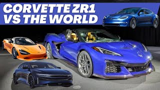 2025 Corvette C8 ZR1 vs The Worlds Fastest Cars 60130 [upl. by Tletski]