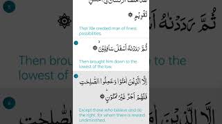 Surah AtTiin95 Meaning in English [upl. by Noynek342]