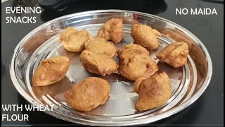 Fried Wheat Balls Perfect and easy evening snacks using wheat flour [upl. by Ettedanreb466]