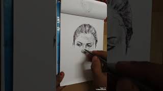 drawing nayanthara artist online class available8056748268 [upl. by Rosati972]