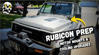 Samurai Zukicon Prep  TT Motor Mounts amp Hood Louver Install [upl. by Swan]