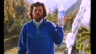 SPOT ACQUA LEVISSIMA 1993 Con Reinhold Messner [upl. by Ahsilra969]