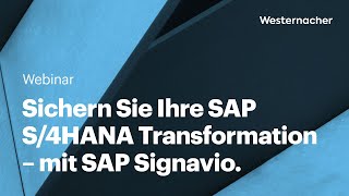 Unlocking the power of SAP S4HANA transformation with SAP Signavio [upl. by Darom]