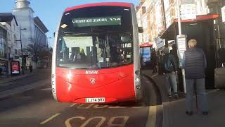 BRAND New GAL Irizar Tram LJ74BRx on Route 358 at Bromley South Station [upl. by Ikey]