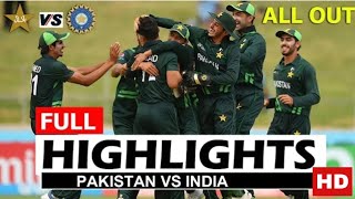 PAKISTAN VS INDIA FULL HIGHLIGHTS U19 ASIA CUP 2024 MATCH  PAK VS IND [upl. by Chrisman298]