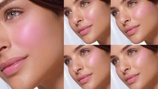 5 DIFFERENT WAYS TO APPLY BLUSHER [upl. by Quentin]