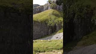 Gordale Scar Waterfall Malham Cove North Yorkshire Dales UK 4K Ultimate Virtual Walking Tour 🇬🇧 [upl. by Quincey]