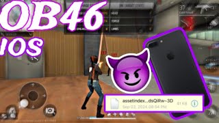 FF OB46 HACK IOS 😱🤯 FREE FIRE  IOS [upl. by Genia]