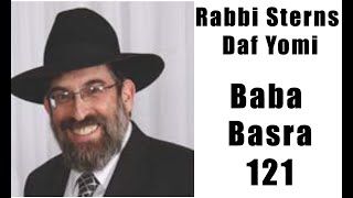 Rabbi Sterns Daf Yomi Baba Basra 121 [upl. by Madlen]