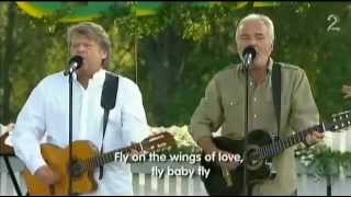 Olsen Brothers  Fly On The Wings Of Love live Allsang on Grensen [upl. by Mattias]