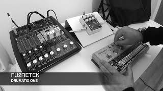 Dawless techno live jam with Roland TR606 Drumatix  Electroharmonix EHX Platform by FU2RETEK [upl. by Dearborn]