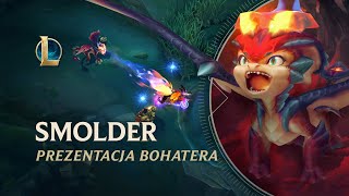 Prezentacja bohatera Smoldera  Rozgrywka — League of Legends  Smolder LeagueOfLegends [upl. by Nnyleuqcaj]